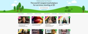 Get a job working as a virtual assistant at Fiverr